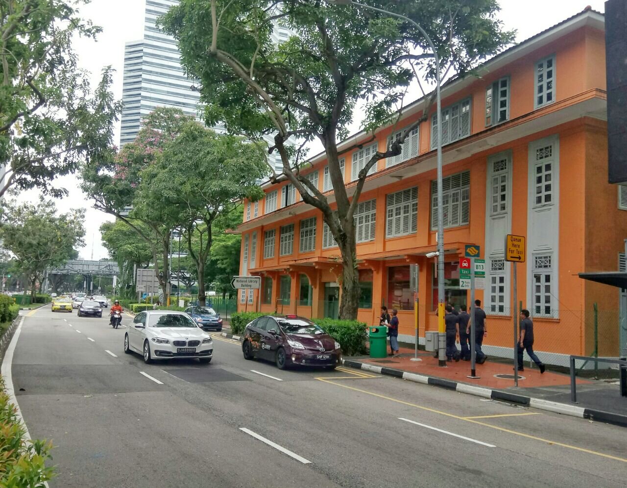 Former Beach Road Police Station used by Raffles Design Institute.