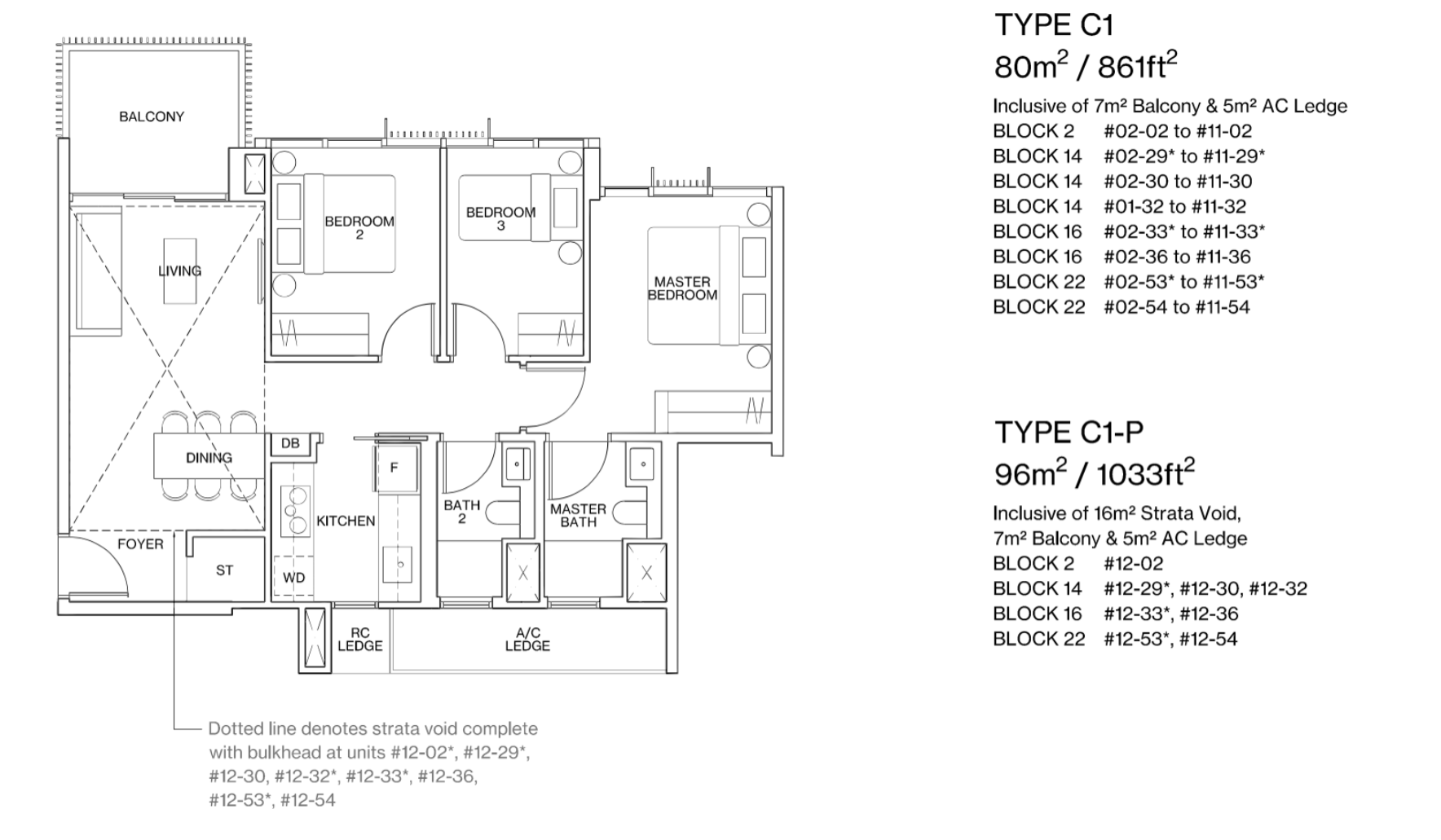 Ki Residences C1 3-Bedroom layout.png