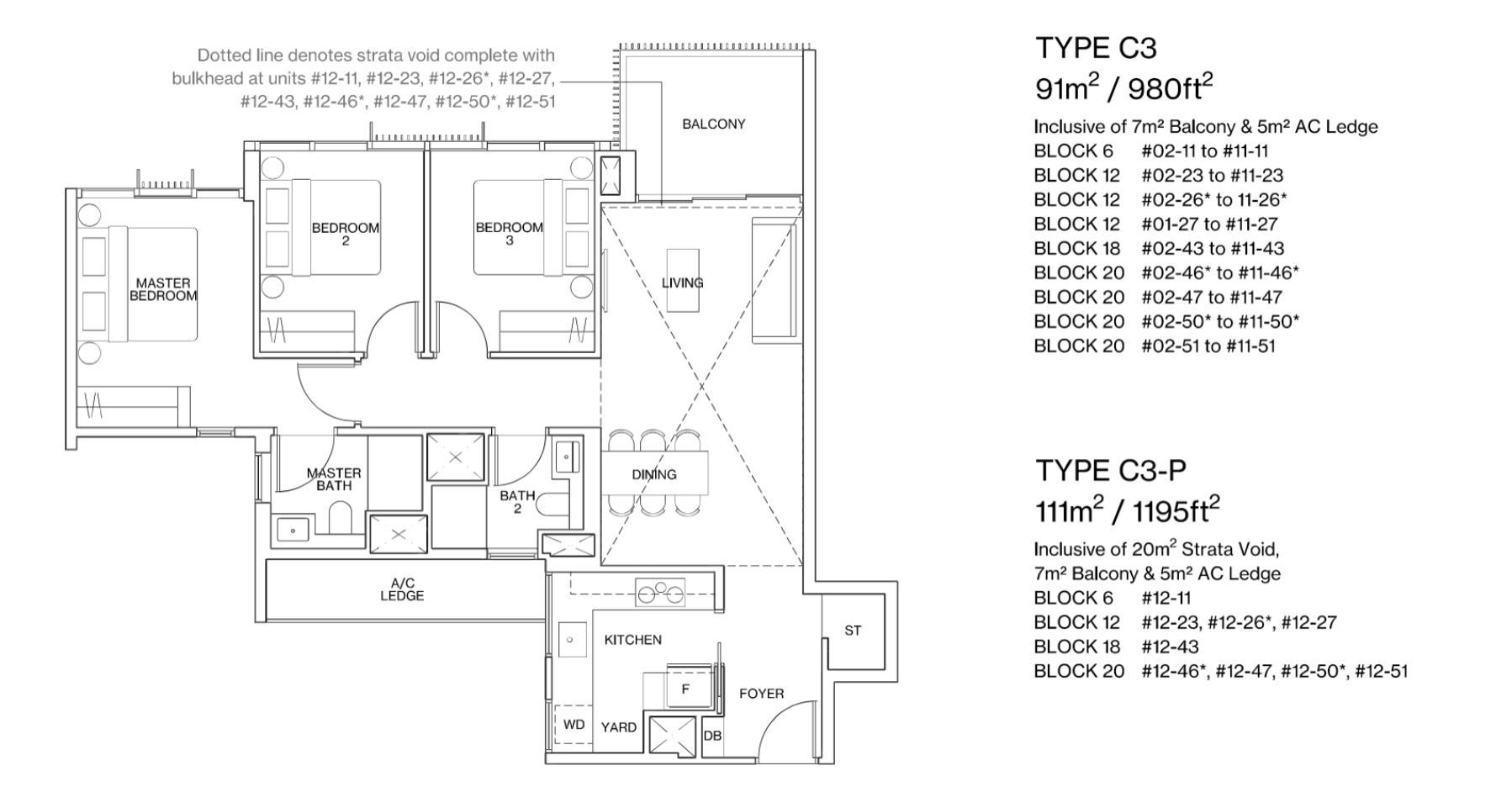 Ki Residences C3 3-Bedroom layout.png